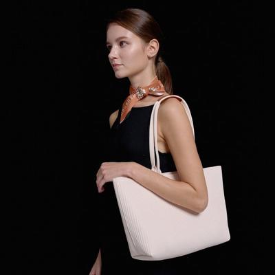 DaL Cashmere Ivory L Shopper Bag daiLy DaLi