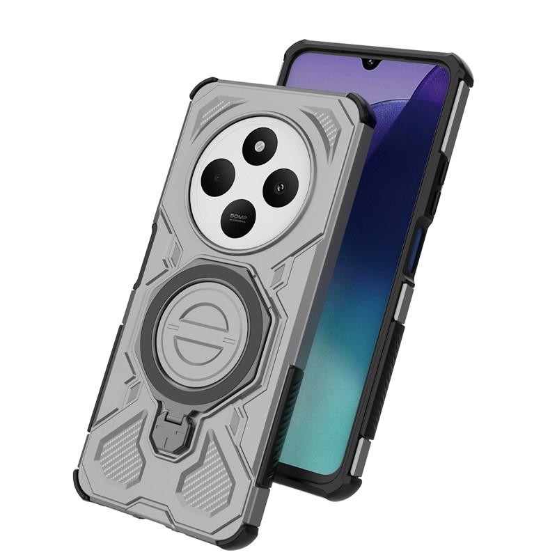 Magnetic Phone Cover For Xiaomi Redmi 14C Case Xiaomi Redmi 14C Cover Shockproof Magsafe Wireless Charging Case Xiaomi Redmi 14C