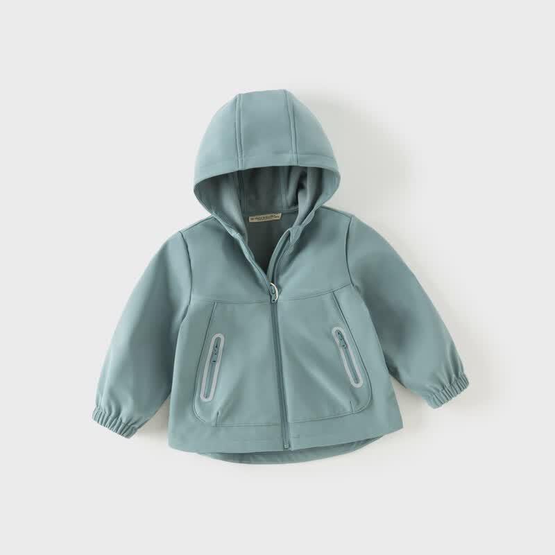 DAVE & BELLA Kids' Waterproof Windbreaker Jacket