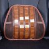 Breathable Bamboos Mesh Lumbar Backrest Cushion for Office Chairs and Vehicle Seat Prolonged Sitting Comfortable Driving