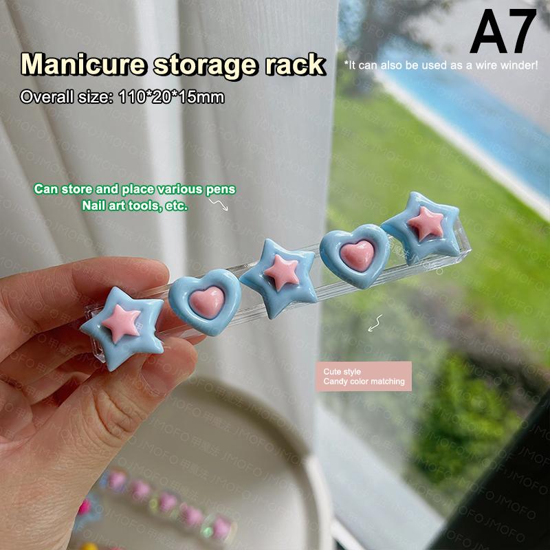 

Мультяшный Держатель Подставка для Кистей для Ногтей Салонная Подставка для Ручек Аксессуар Кисти для Маникюрного Инструмента Держатель для Кистей для Нейл-арта Подставка для Хранения