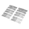 Slab Clamping Dogs for Woodworking Tools Stainless Steel Fastening Plate Clamp Tool for Accurate