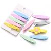 20pcs Metal Hair Clips Colorful 6cm Oval Geometric Hairpin Hair Side Clips Duckbill Clip Barrettes For Women Hair Accessories