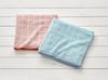 Kosugizen Large Bath Window Check 2 Colors of 70 x 140 A slightly larger bath great value in a Towel, Pattern, (1 each), cm. towel, 2-pack.