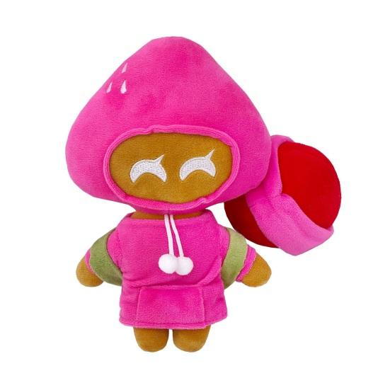 Cookie-Themed Plush Toy with Soft PP Cotton, Cute Stuffed Animal Doll for Fans Collectors, Huggable Throw Pillow, Home Decor Gift for Game Lovers Kids