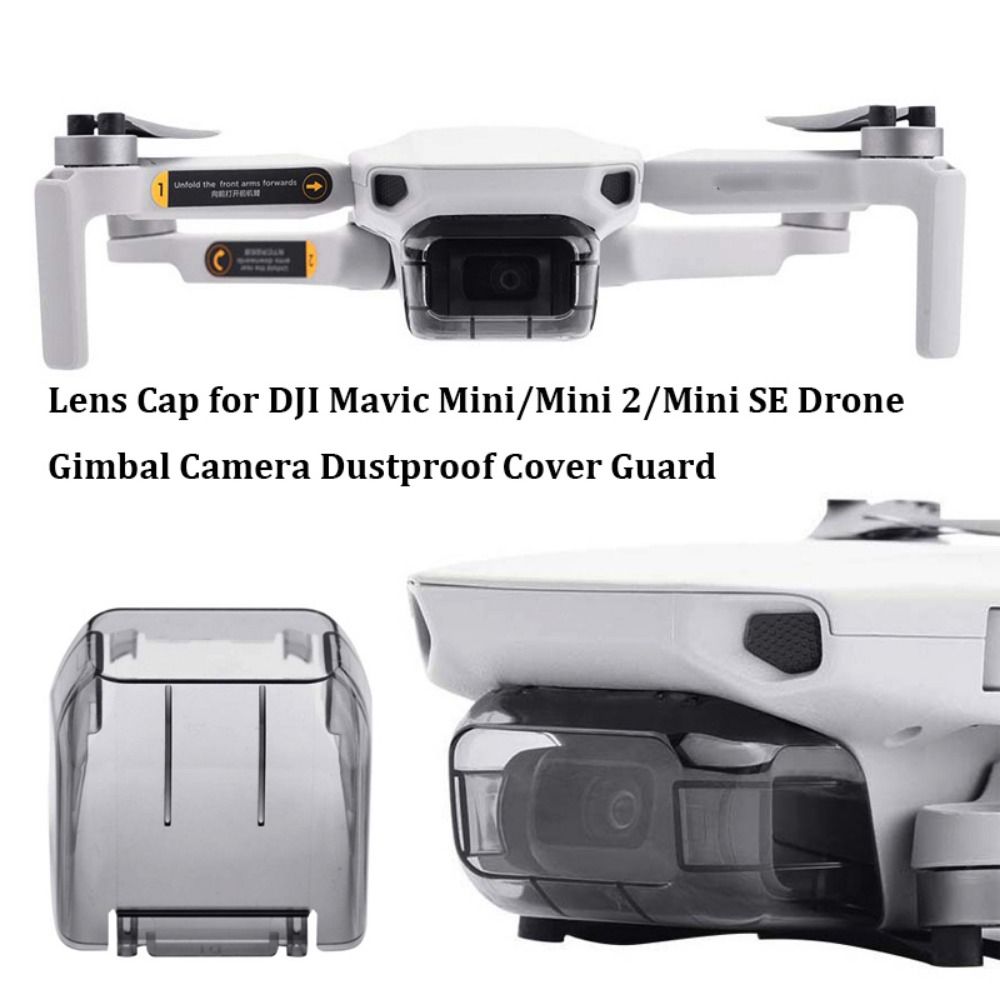 New Grey Lens Cap PC 3.5*2.7*4cm Gimbal Camera Len Protective Cover Cap for DJI Mavic Mini/Mini 2/Mini SE