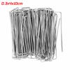 10/50pcs U-type Garden Staples Heavy-duty Fence Tubing Stakes Sod Pins Fabric Irrigation Tubing Holding Lawns Barrier Fixed Nail