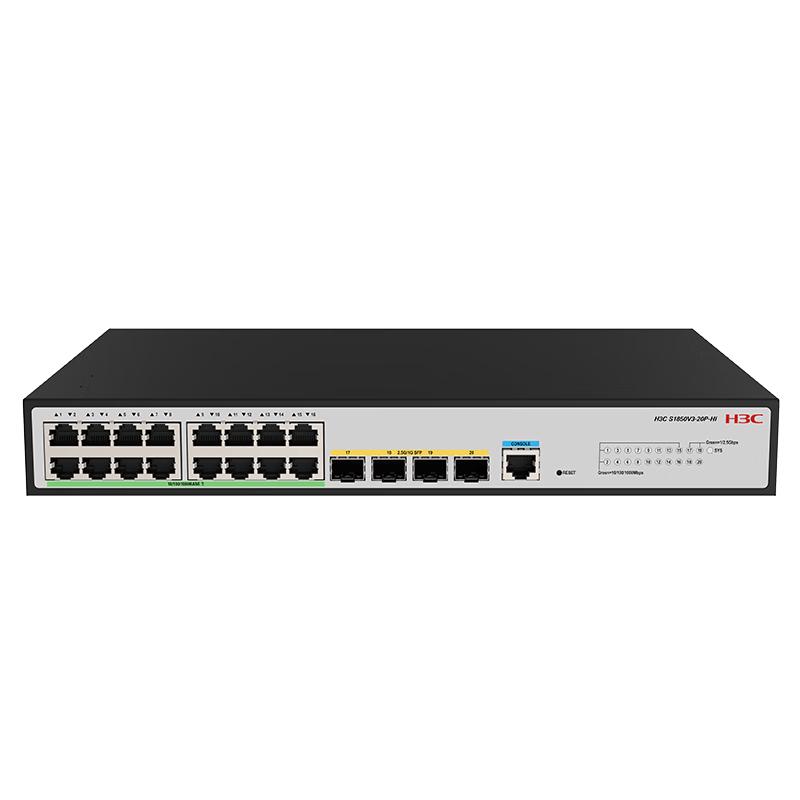 H3C S1850V3-20P-HI Enterprise Managed Network Switch