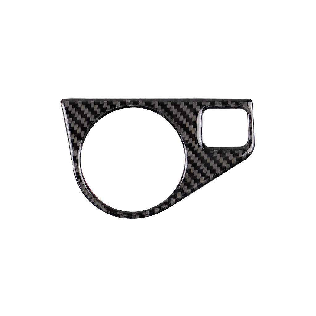 Headlight Switch Control Panel Cover Trim Sticker for VW Lavida 2015-2017 Carbon Fiber Car Interior Styling Accessories Sticker