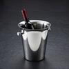 Stainless Steel Ice Bucket for Wine Champagne 2/5L Heavy-Duty Insulated Wine Cooler for Bars Hotels Parties Rust-Proof Thickened Barrel