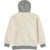 Vans Patchwork Retro Zip Hoodie Jacket Men Tops Off-White VN000FBX3KS
