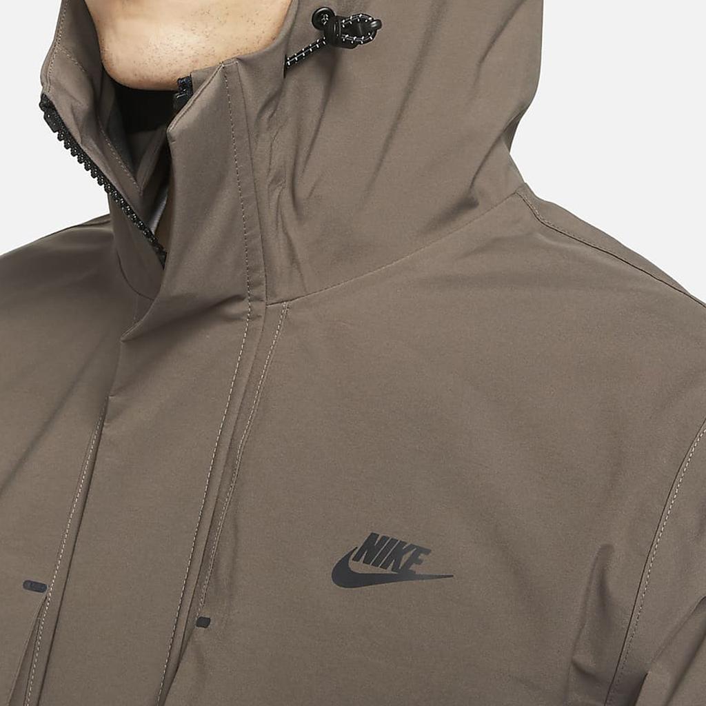 Nike Storm-Fit Adv M65 Sports Casual Solid Hooded Jacket Men Outerwear Mineral-Gray DD6873-004
