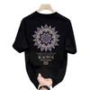 Trendy Brand Short-Sleeved Pure Cotton Men'S Printed T-Shirt Trendy Men'S And Women'S Versatile Round Neck T-Shirt Men'S