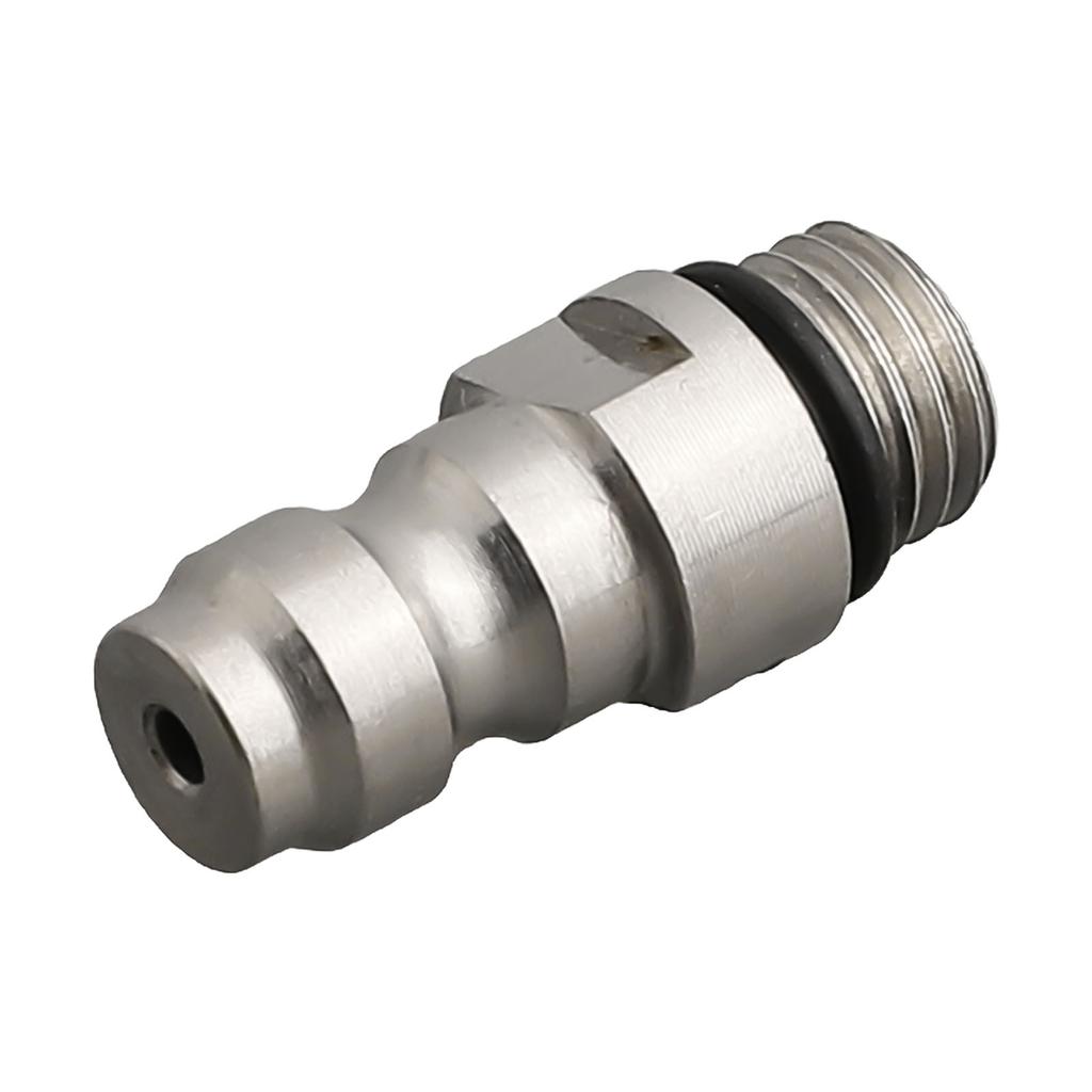 Stainless Steel 8mm Quick Disconnect Adapter M8 Male Thread 4000 PSI for Air Tools Leak-Proof High Pressure Hose Fittings