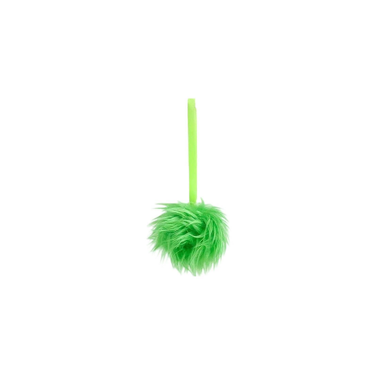 

Christmas Roll Bun Hair Ball Pendant Fluorescent Green Imitation Hair Ball Halloween Festival Greentown Green Decoration One Size