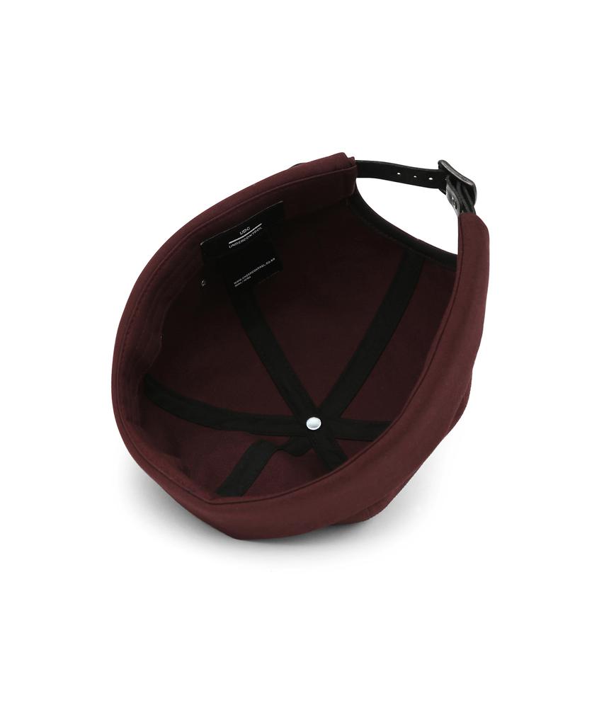 Eondeokeonteulol Vintage Cotton Brimless Cap Mold Cap / Vntg / Wine