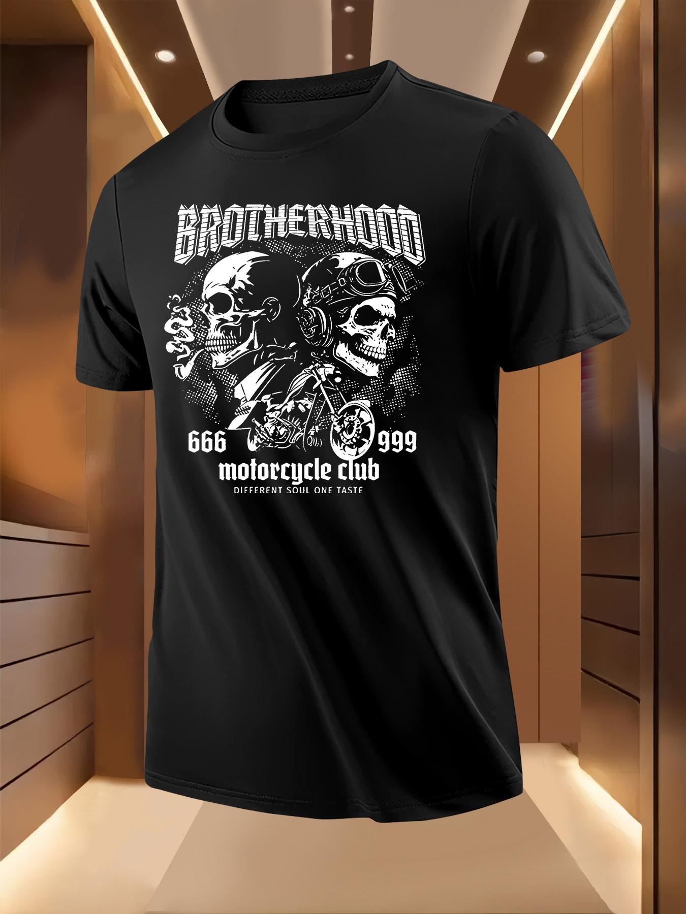 Heavy Metal Motorcycle Graphic Tee - Lightweight Breathab... XXL