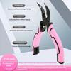 Handheld Chicken Bone Pliers With Curved Nose & Spring Mechanism Suitable For Quick Duck Feet Efficient Poultry Deboning