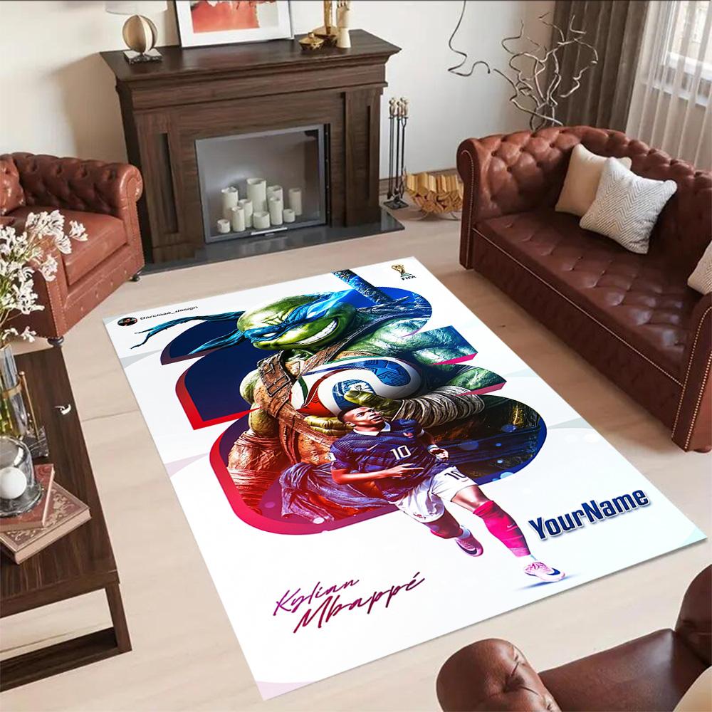 Mbappe 36 Customize Your Name Floor Mat Perfect for Decorate room Living Rooms Outdoor Dormitory Antislip Carpet Office home decor