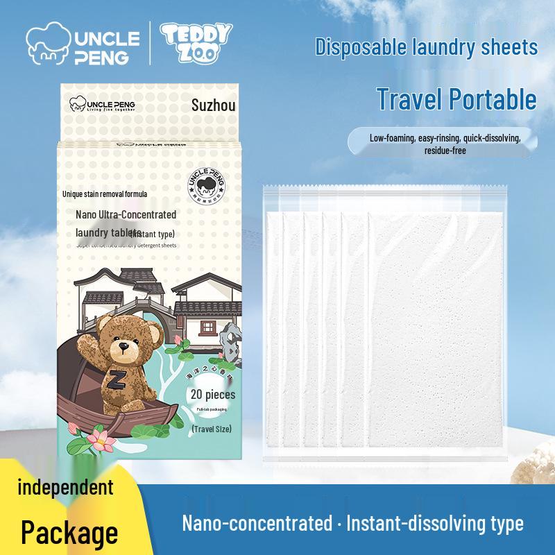 Qingshui High-Efficiency Anti-Dye Laundry Sheets with Strong Stain Removal