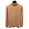 Yiliteng Men's 100% Wool Turtleneck Pullover Sweater YTMFFQ9002