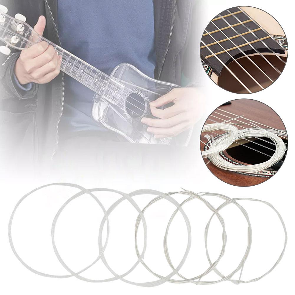 Classical Classic Guitar Strings Replacement Parts Instrument Copper Transparent Musical String V1O7