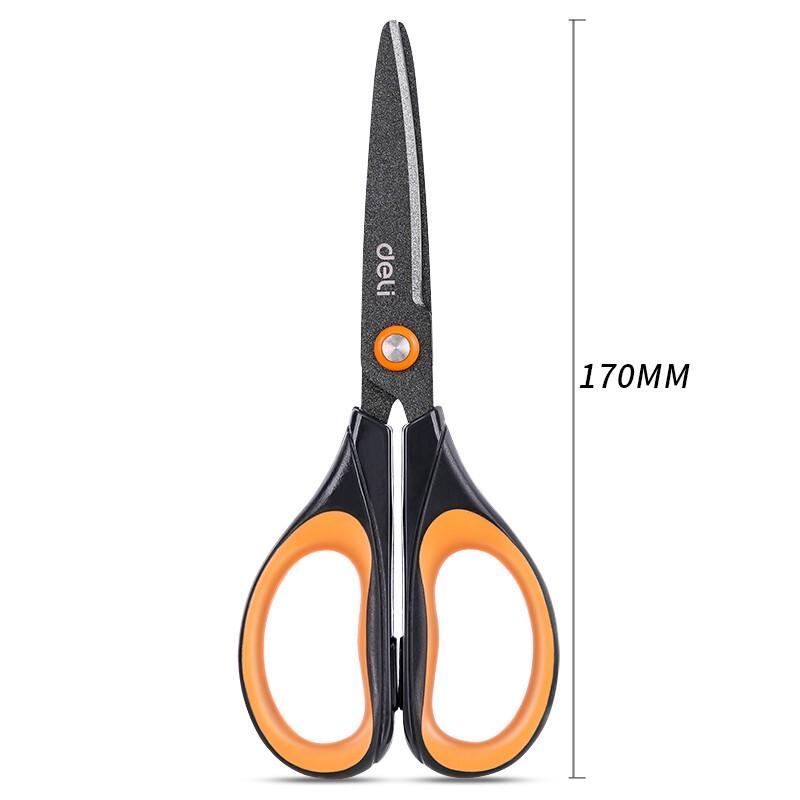 Deli 6055 Teflon Anti-stick Stainless Steel Scissors