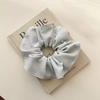 Fabric pearl pleated large intestine hair band women's high sense fashion temperament hair accessories versatile headgear