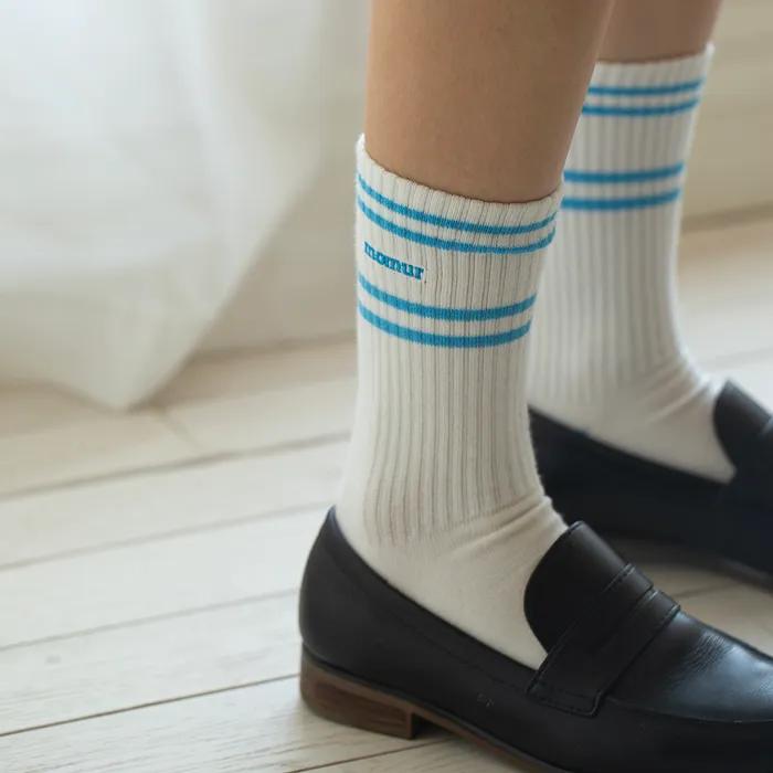 Momur Weekend Epigram X Momur Weekend Socks_White