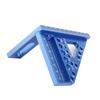 Aluminum Alloy Multi Angle Measuring Ruler Woodworking DIY Miter Triangle Ruler Utility Scribing Gauge Multifunctional