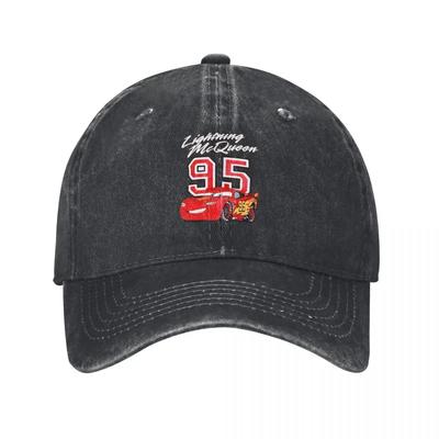 Cars Boys Lightning McQueen Baseball Cap Dad Hat Luxury Hat Baseball For Men Women's