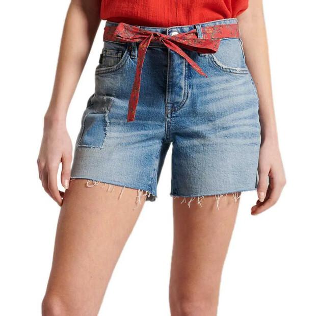 

Superdry Vintage Mid Rise Slim denim шорты 26