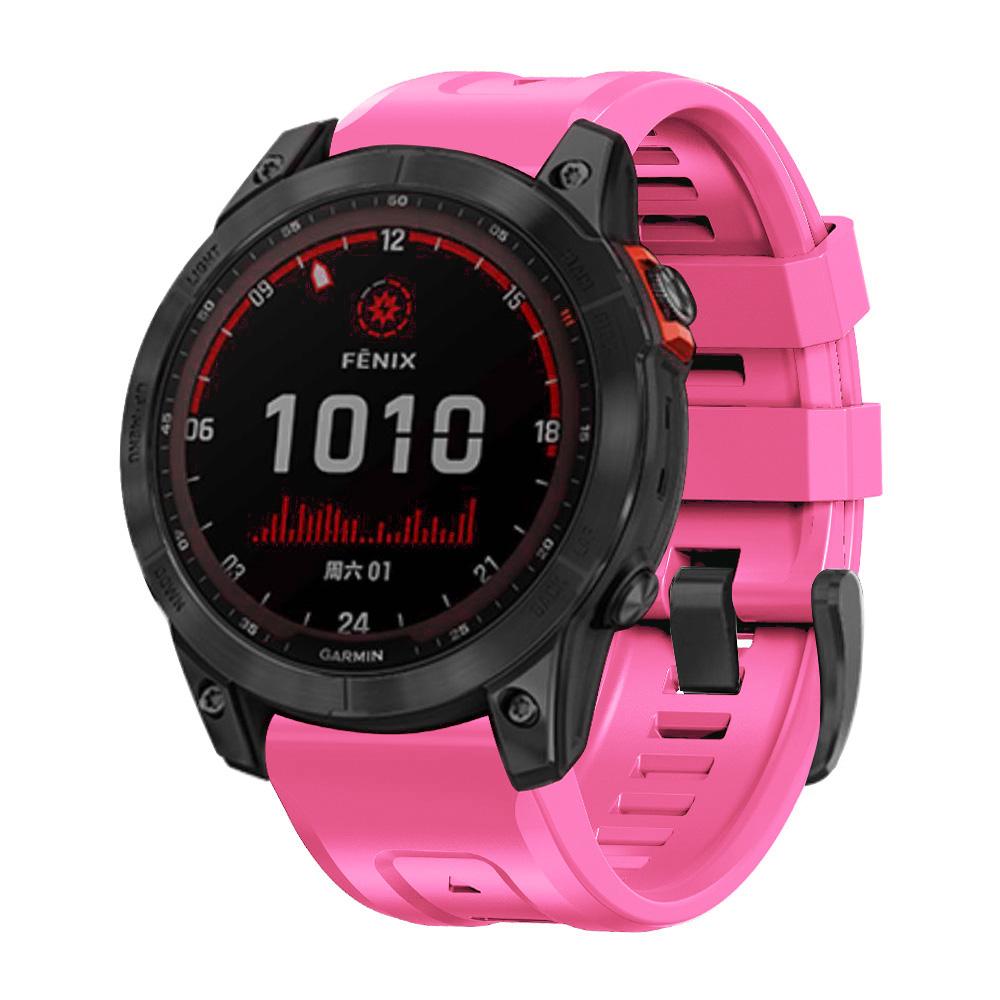 22mm 26mm Silikonarmband für Enduro 3 Tactix Armband für Garmin Fenix 8 E 7 7X Pro 5 5X Plus 6 6X Pro Epix Gen 2 QuickFit Band