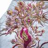 DIY Sequin Appliques 130CM Lace Fabric Appliques Patch Embroidered Appliques  Gown Decoration