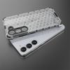 Honeycomb Shockproof For Samsung Galaxy S23 Case Armor Capa S23 Plus Ultra S22 S21 S23 FE S20 Cover Translucent TPU PC Protector