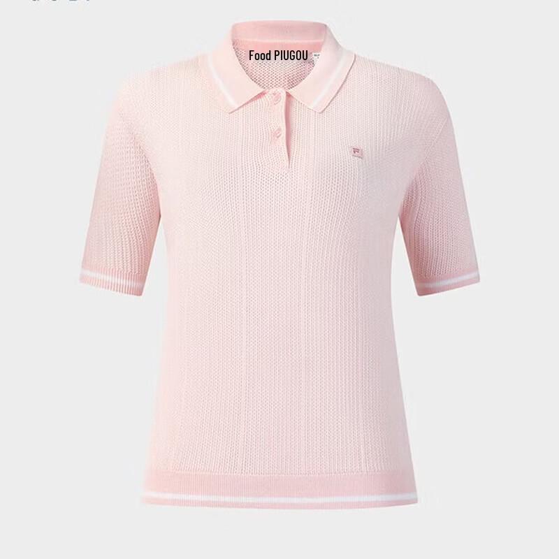 

FILA Women s 2026 Summer Knitted Golf Polo Shirt L