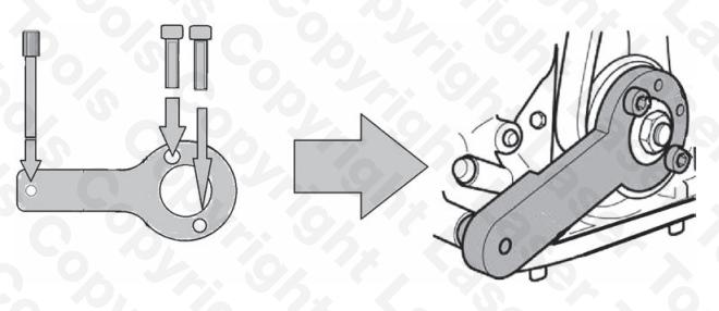 TIMING LOCKING TOOL OPEL Antara 2.0 CDTI ecoFLEX