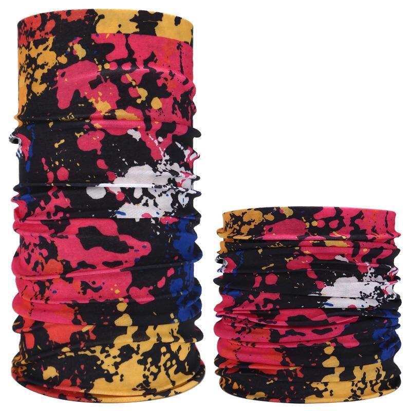 Outdoor Seamless and Changeable Magic Headscarf Men and Women Cycling Headscarf Face Mask Neck Cover Windproof Scarf Summer Sun Protection