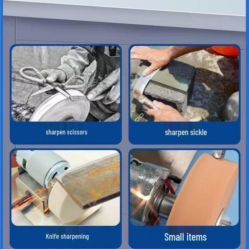 Multi-Functional Electric Grinding & Polishing Machine: Desktop Sharpener & Rust Remover.