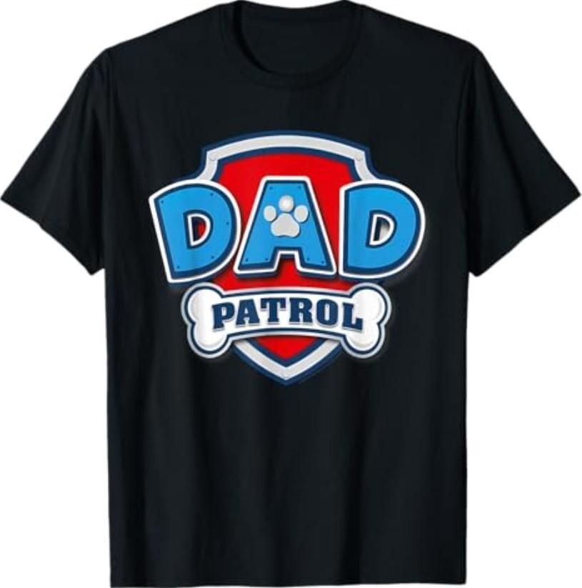 Official Paw Patrol Merchandise - Dad Patrol T-Shirt S