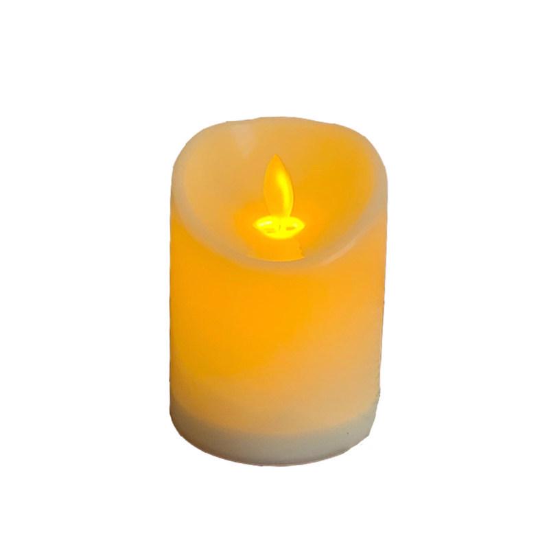 Creative Flickering Wick LED Candle Lamp for Bedroom Decor and Atmosphere