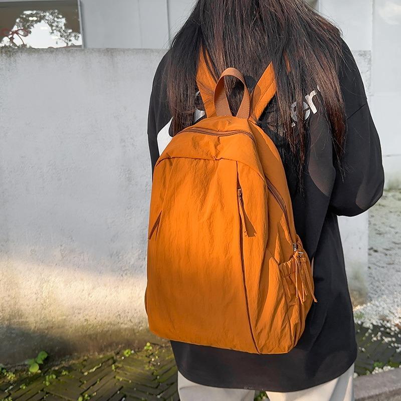 Lightweight Casual Backpack New Simple Travel Backpack Large Capacity Student Bag