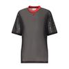 Red Run Womens/Ladies Inky Mesh Oversized T-Shirt