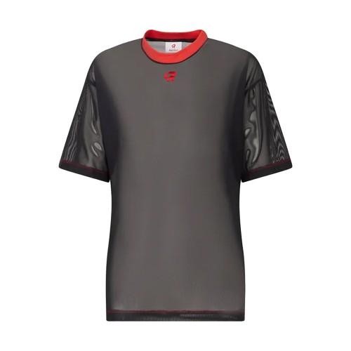 Red Run Womens/Ladies Inky Mesh Oversized T-Shirt