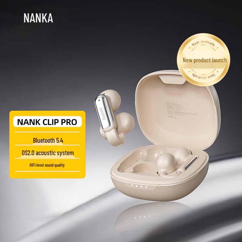 

NANK Clip Pro True Wireless Open-Ear Clip-On Sport Earbuds