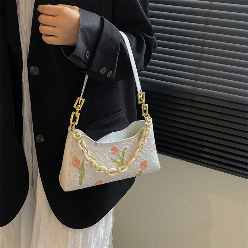 

High-quality Handbag Floral Print Underarm Bag Fashion Shoulder Bag