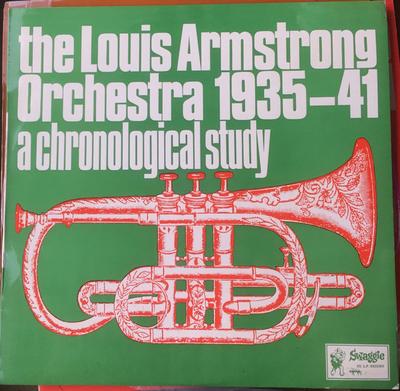 LP Record LOUIS ARMSTRONG & HIS ORCHESTRA - The Louis Armstrong Orchestra 1935- 701 Swaggie Records 1969 Australia Jazz Used