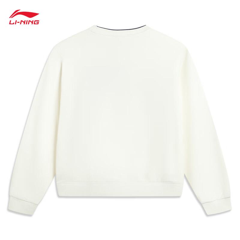 Li-Ning Women's Fleece-Lined Round Neck Sweatshirt AWDV998