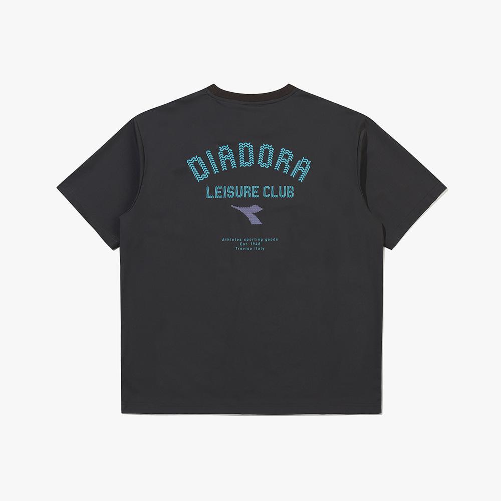 Diadora Comfy Short Sleeve T-Shirt Grey