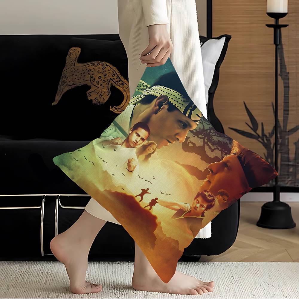 Classic Tv Dramas Cobra Kai Pillow Cover For Bedroom Room And Living Room Sofa Decorative Cushion Cover